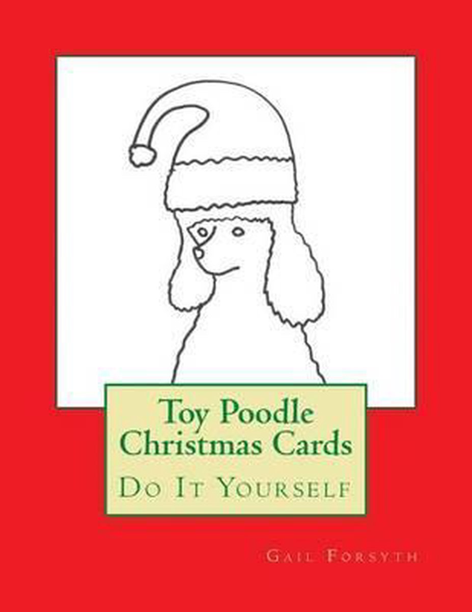 Toy Poodle Christmas Cards - Gail Forsyth