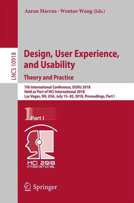 Springer Nature Proceedings Computer Science 1 - Design, Use ... - cover