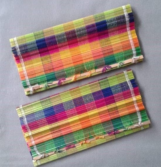 Bamboo placemat set