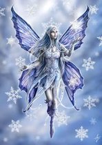Anne Stokes Kerstkaart Snowflake Fairy