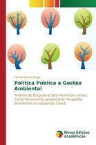 Política Pública e Gestão Ambiental
