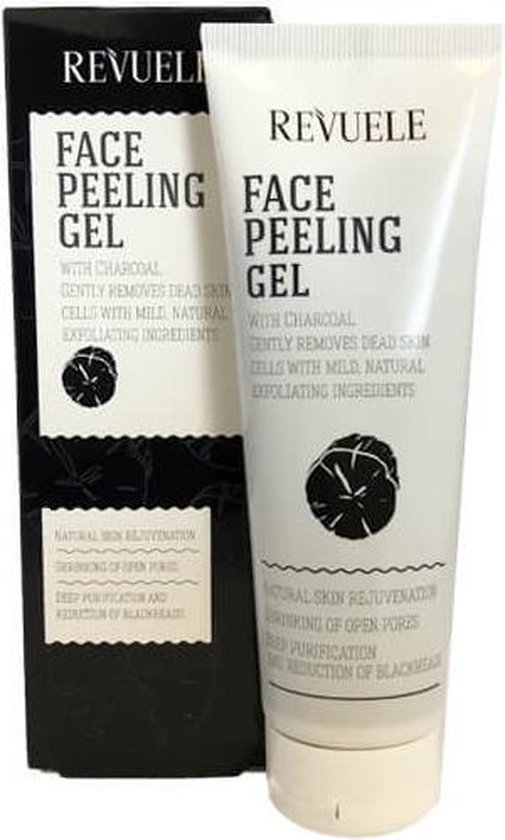 Revuele Face Peeling Gel with Charcoal Powder 80ml.