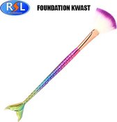 Resal Make Up Professioneel Fondation Kwast - Dolphin