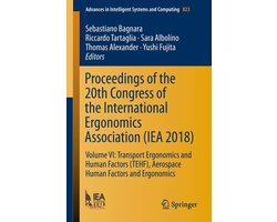 Advances in Intelligent Systems and Computing 823 - Proceedings of the 20th Congress of the International Ergonomics Association (IEA 2018)