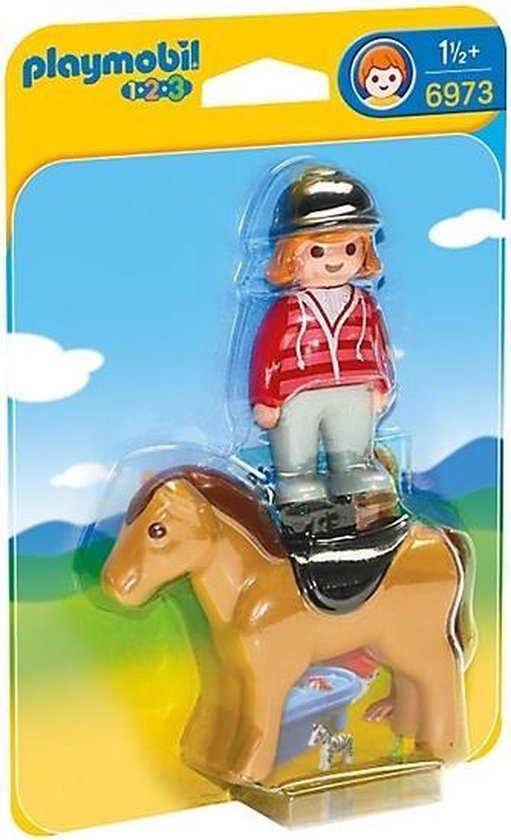 Playmobil - Cavalière et poney islandais