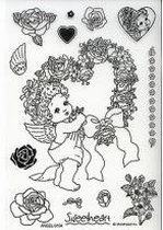 Clear stamps Moreheads Sweetheart 0104. 10 X 15cm.