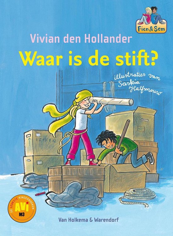 Fien & Sem - Waar is de stift? - cover