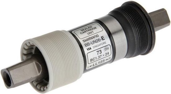 Axe De Pédalier Shimano Deore XT BB-MT60 NOS - 122,5 Mm Pour Boîtier 68 Mm (NIB)