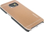 Aluminium hoesje goud Geschikt voor Samsung Galaxy S7