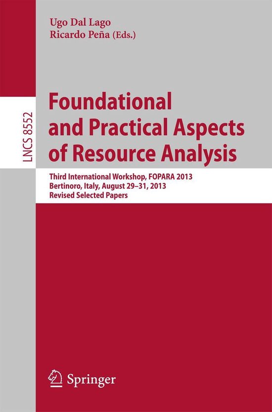 Springer Nature Proceedings Computer Science - Foundational  ... - cover
