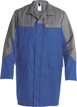 FE Engel Safety+ Stofjas 1334-820 - Azure/Grijs 825 - 4XL