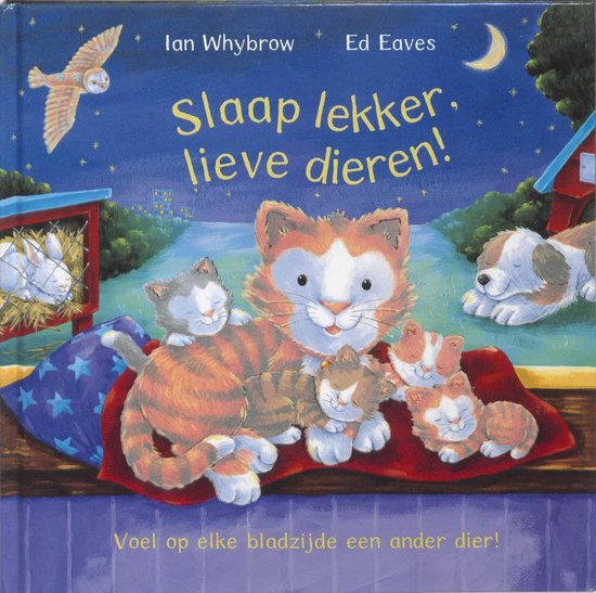 Cover van het boek 'Slaap lekker, lieve dieren !' van E. Eaves en Ian Whybrow