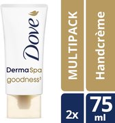 Dove DermaSpa Goodness3 - 2 x 75 ml - Handcrème