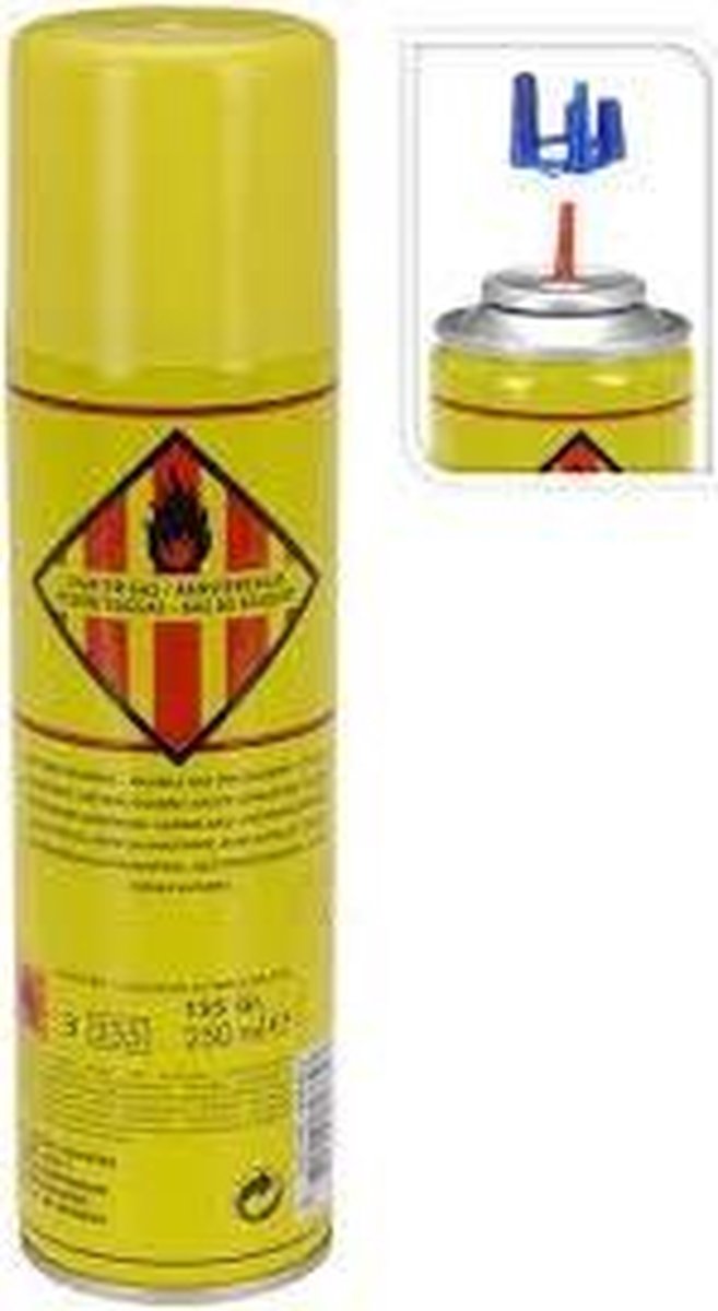 Recharge de gaz pour briquet, Briquet, 300ML. Art.no. 0255