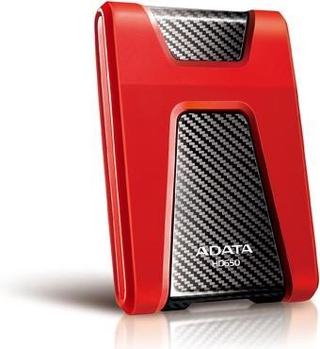 ADATA DashDrive Durable HD650 Externe Harde Schijf 1 TB Rood