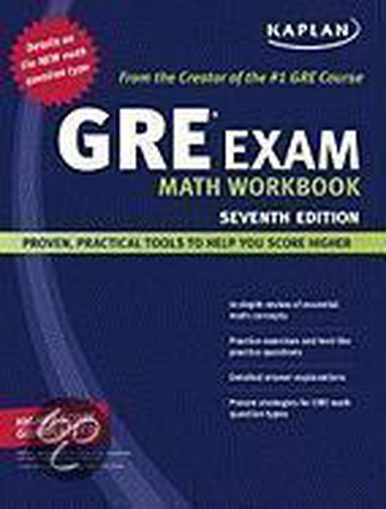 Kaplan Gre Exam Math Workbook, Kaplan | 9781419552212 | Boeken | bol.com