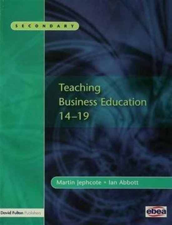 Teaching Business Education 14-19 - cover