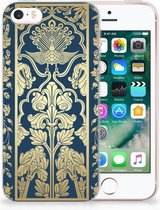 iPhone SE | 5S Uniek TPU Hoesje Golden Flowers