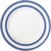 Cornishware Blue Side Plates gebaksbordje 18 cm (set van 4) - Cornishblue - gebaksbord - blauw wit