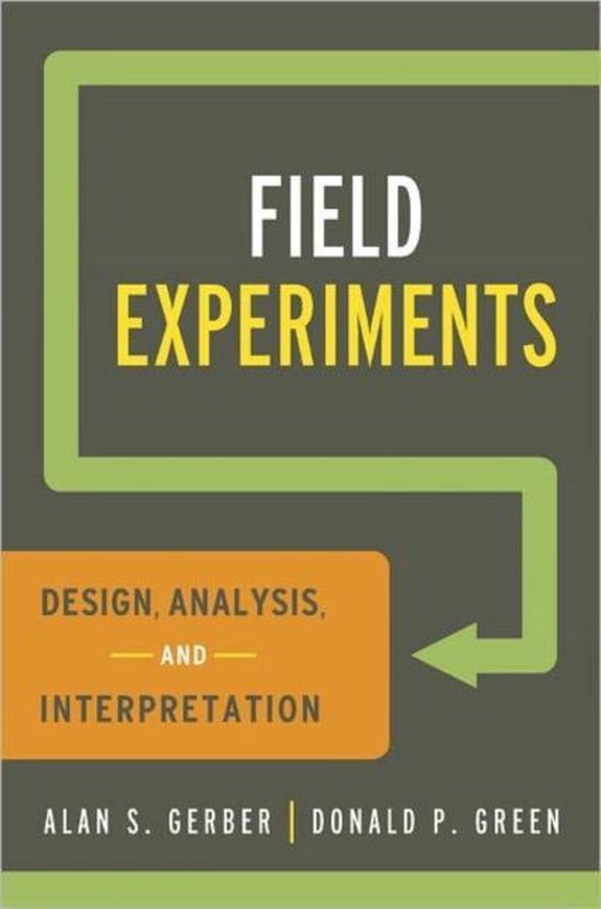 Field Experiments 9780393979954 Alan S Gerber Boeken bol