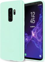 Samsung Galaxy S9 Back Cover TPU hoesje - Mint groen
