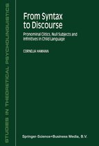 Studies in Theoretical Psycholinguistics 29 - From Syntax to Discourse