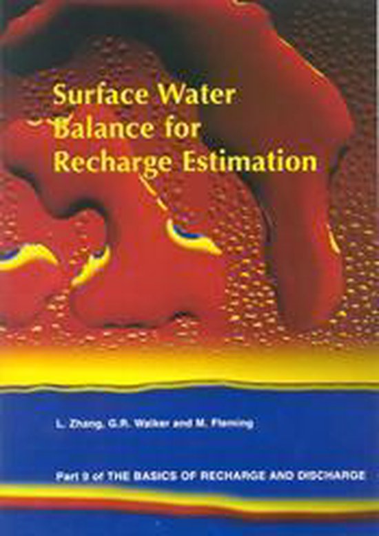 Surface Water Balance for Recharge Estimation - Part 9 - cover