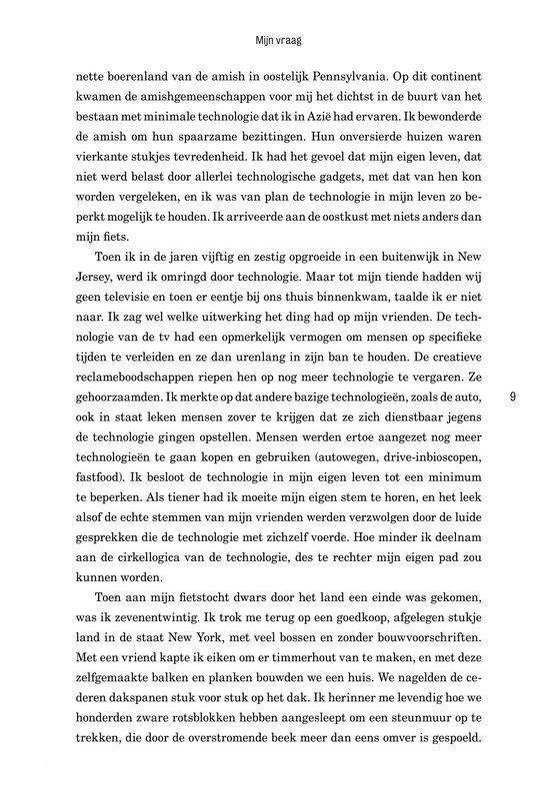 De wil van technologie