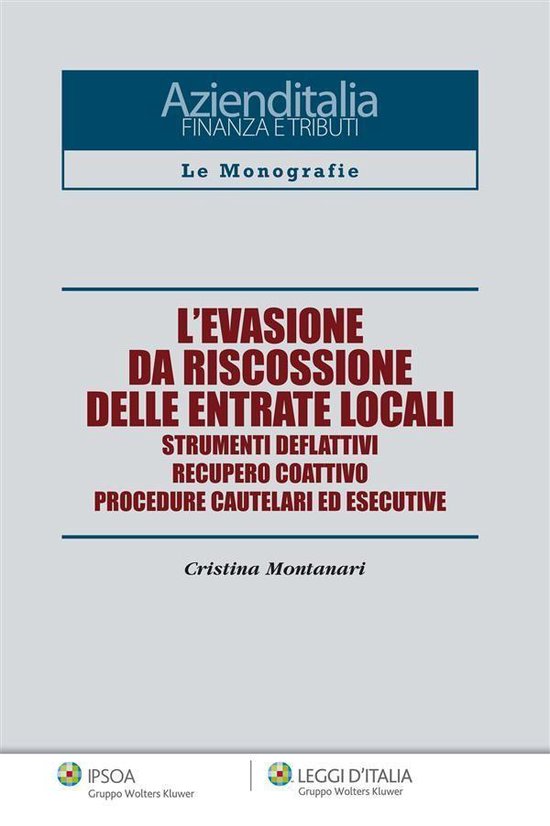 L'evasione da riscossione delle entrate locali - cover