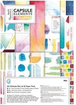 A4 Ultimate Die-cut & Paper Pack (48pk) - Capsule - Elements Pigment
