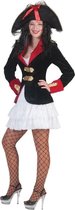Piraten jurkje en colbert voor dames - carnavalskleding verkleedkostuum/pak 44-46 (2XL/3XL)
