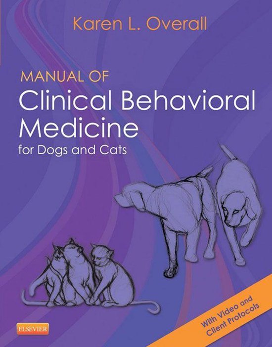 Manual of Clinical Behavioral Medicine for Dogs and Cats - cover