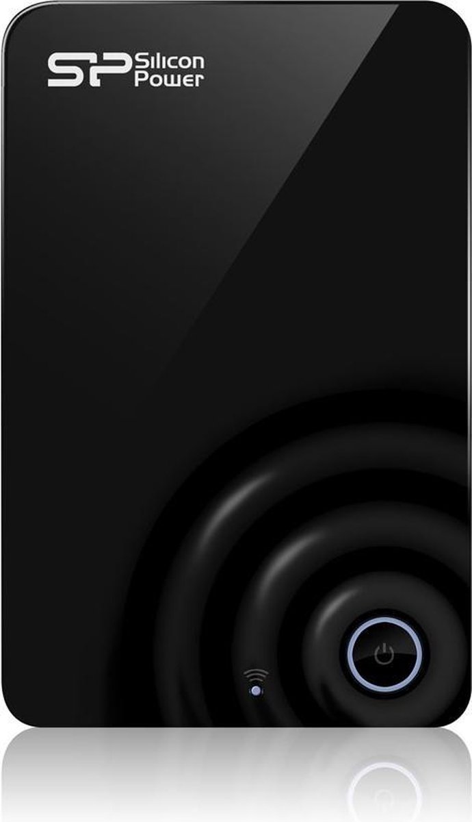 Silicon Power WiFi H10 externe harde schijf Wifi 1024 GB Zwart
