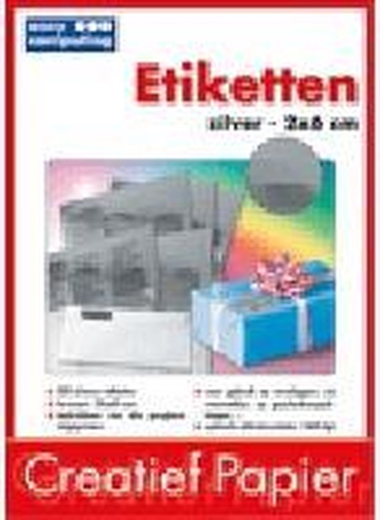 Easy Computing 3169 Etiketten - 230 stuks / Zilver