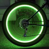 LED fietswiel verlichting - 20 LED - Groen- incl.3xAAA