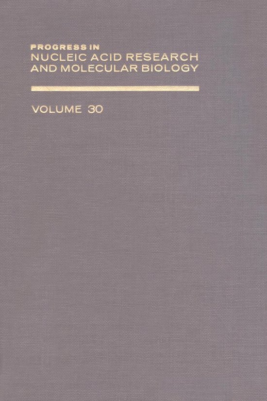 Prog Nucleic Acid Res&Molecular Bio V30 (ebook), Waldo E. Cphn