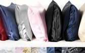 Zijden kussensloop, Licht brons, 60x60cm, Housewife-style 100% zijde, 600thread count(22momme)