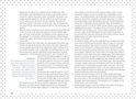 Pagina met tekst over sneeuw en de bodem. Grijze tekst op witte achtergrond met stippenrand.