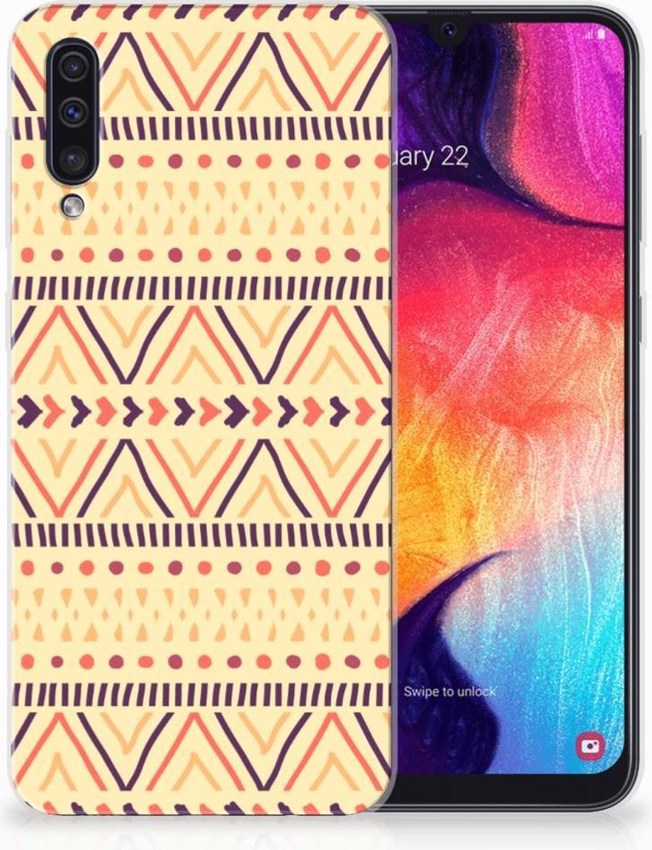 Samsung Galaxy A50 TPU bumper Aztec Yellow