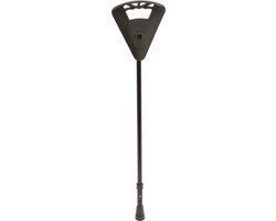 Flipstick - Zit-/wandelstok - Verstelbaar - Zwart
