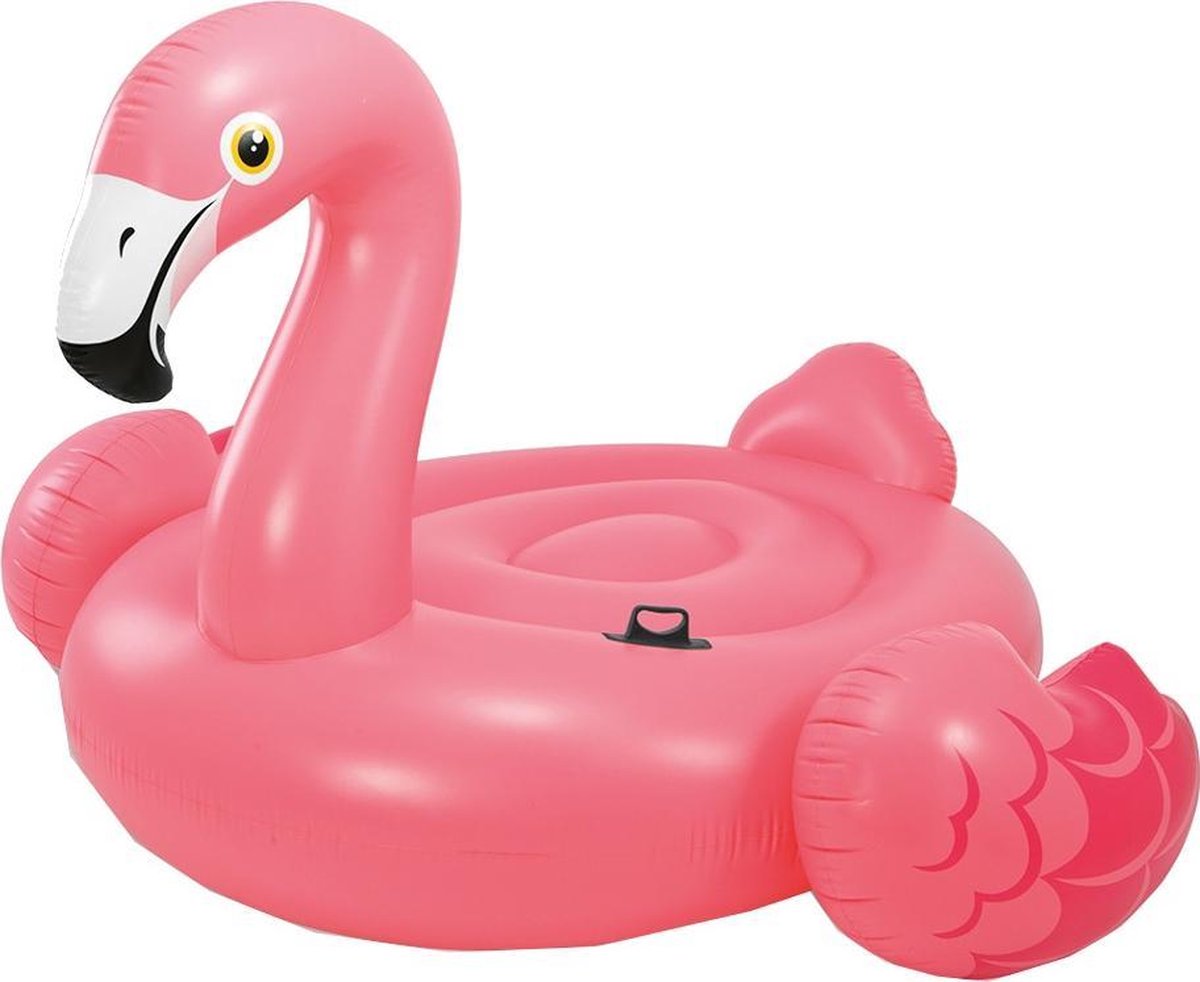 Afbeelding van product Intex Opblaasbaar Eiland Flamingo Roze 218 Cm