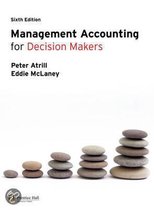 Management Accounting For Decision Makers