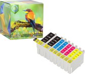 Ink Hero - 8 Pack - Inktcartridge / Alternatief voor de Epson Stylus Office T1006 T1001 T1002 T1003 T1004 B1100 B40W BX310FN BX600FW BX610FW SX510 SX510W SX515W SX600FW SX610FW