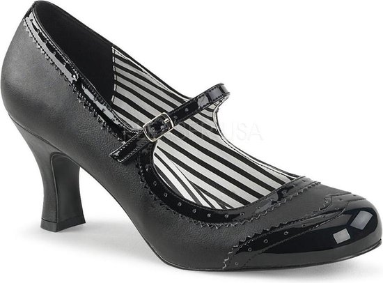 Pleaser Pink Label Pumps -42 Chaussures- JENNA-06 US 12 Noir