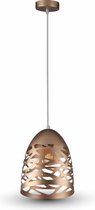 V-tac 3821 - Design hanglamp metaal Ø180 - E27- Champagne goud - VT-7200