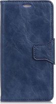 Shop4 - iPhone Xr Hoesje - Wallet Case Cabello Donker Blauw