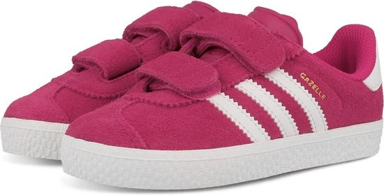 adidas GAZELLE 2 CF I BA9332 - schoenen-sneakers - Unisex - roze - maat 21  | bol.com