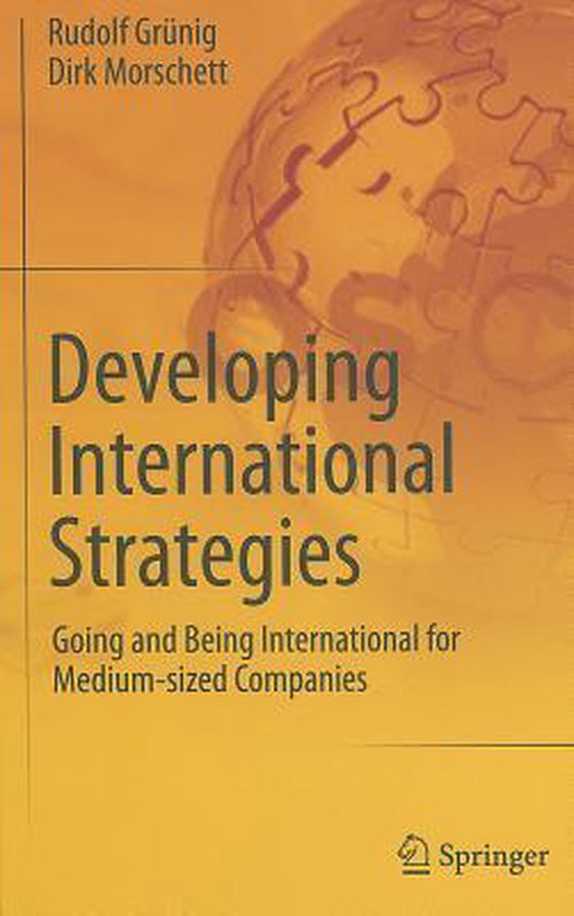 Developing International Strategies - cover