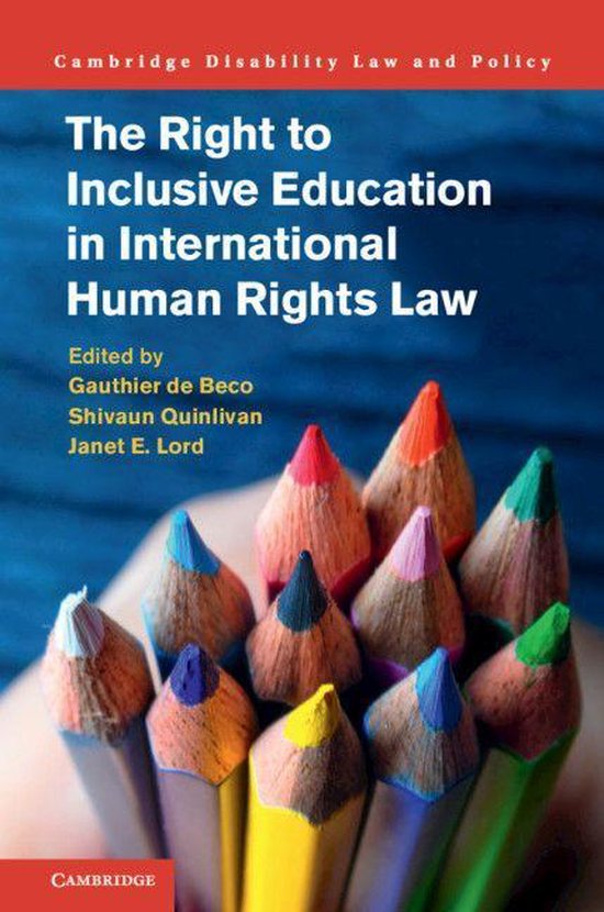 Cambridge Disability Law and Policy Series - The Right to In ... - cover