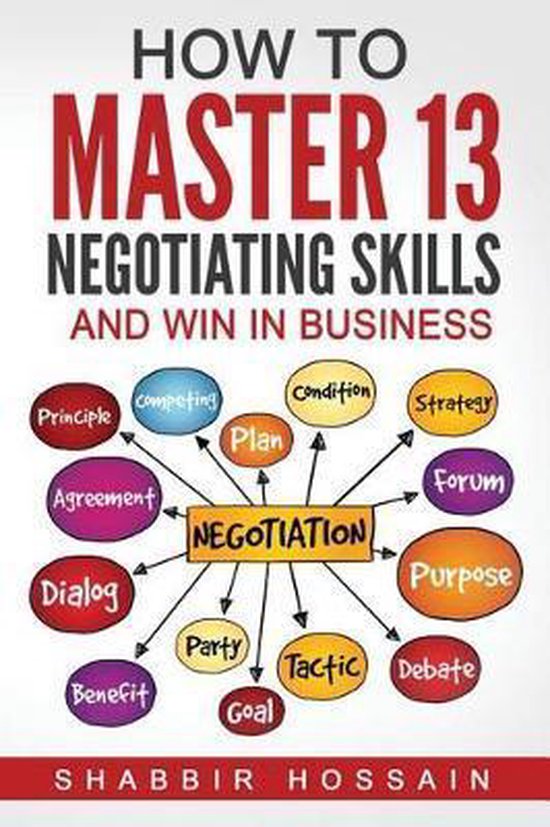 How to Master 13 Negotiating Skills and Win in Business - cover